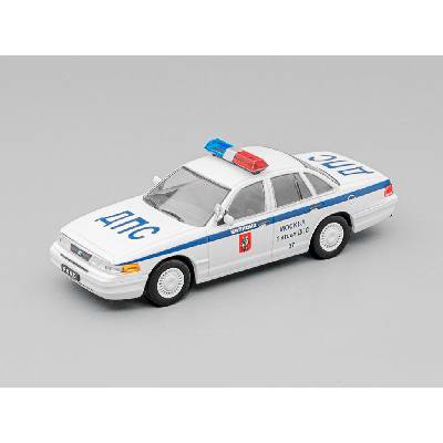DeAgostini Ford Crown Victoria DPS GAI Police RUSKOčasopis s modelem 1:43