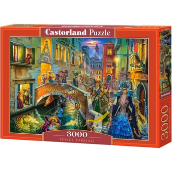 Castorland Пъзел Castorland от 3000 части - Карнавалът във Венеция (C-300662-2)
