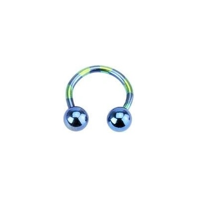 Piercing ucha T11-BLUE