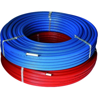 Henco PEX/AL/PEX v izolaci 10 mm, 20X2, modrá 50 m