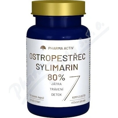 Ostropestřec Sylimarin 80% 90 tobolek