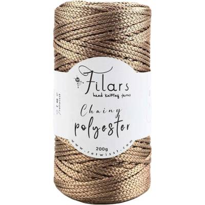 ReTwisst Chainy polyester 32012 zlatá měděná