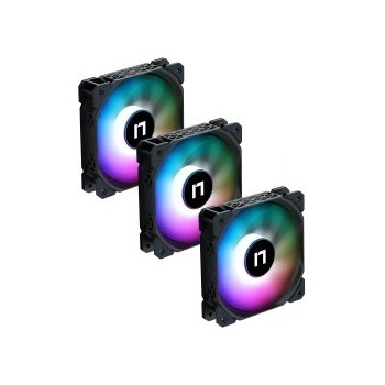 Image 1 of Turbo-X Nemesis NF120 ARGB Triple Pack Black