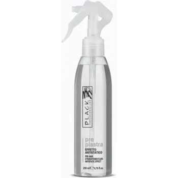 Image 1 of Black Professional Pre Piastra Флуид за коса за предварително изправяне с антистатичен ефект