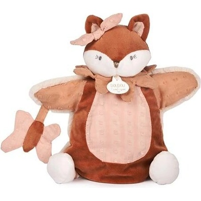Doudou maňásek liška Mina růžová 25 cm