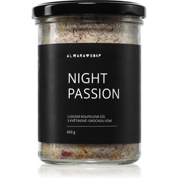 Almara Soap Bath сол за релаксираща вана с аромат Night Passion 450 гр