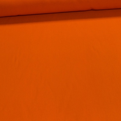 Bavlněný kepr PROTON 245 ORANGE jednobarevná oranžová, š.150cm (látka v metráži)