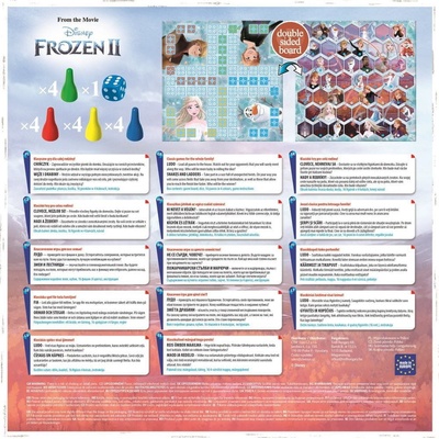 Trefl Súbor hier 2v1 Človeče, nehnevaj sa, Hady a rebríky Frozen II / Ľadové kráľovstvo II