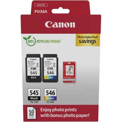 Canon PG-545/CL-546 + Photo Paper Multipack (8287B008)