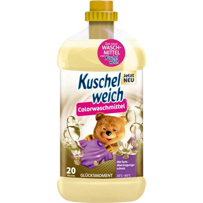 Kuschelweich prací gél na farebnú bielizeň Momenty šťastia 1,1 l 22 PD