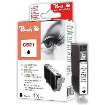Peach Canon CLI-521BK - kompatibilný