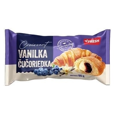 Fresh Croissant vanilka-čučoriedka 60 g