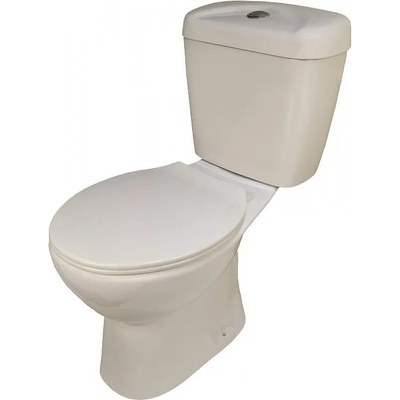 Inter Ceramic Моноблок ICC 6236S NEW, Inter Ceramic, седалка и капак, порцелан, бял, 75.5x67.5x35.5см (6236S NEW)