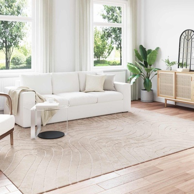 vidaXL Килими за помещение PALMERAS Бежово 200 x 280 см Полиестер (42022640)