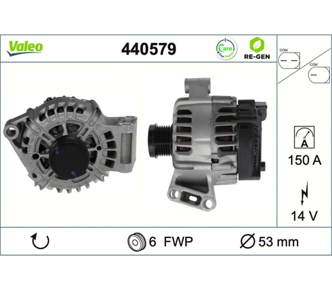 Alternátor VALEO 440579