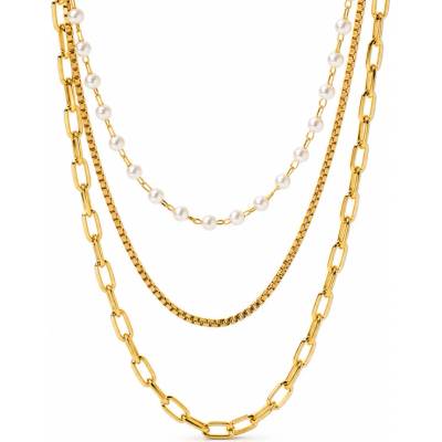 Olivie Vrstvený náhrdelník gold 10295
