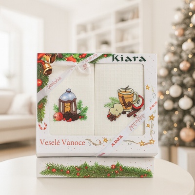 EVENIT Vianoce Dekor 62 50 x 70 cm 2 ks