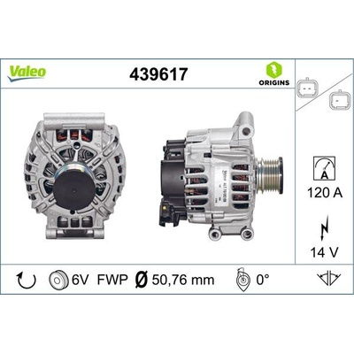 Generátor VALEO 439617