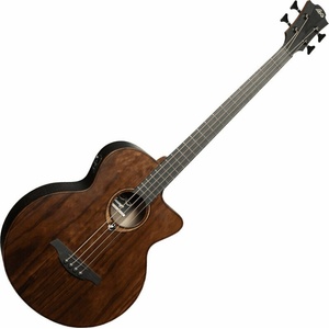 LÂG GUITARS Sauvage BCE Natural Акустична бас китара