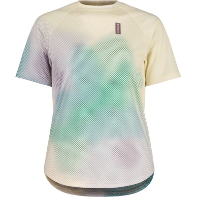 Maloja Дамска фланелка с къс ръкав за колоездене Maloja Women's OshakaM. Cycling jersey - Shaded White Bloom (156-3047-0212)