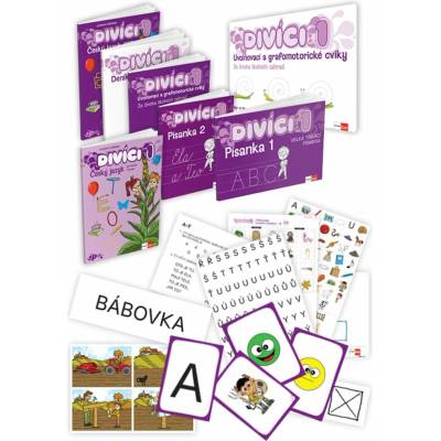 Divíci 1 - rozšířený učitelský balíček - Český jazyk GM (vázané písmo)
