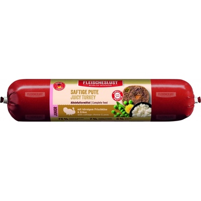 Meatlove Junior Juicy Turkey With Cottage Cheese & Peas 400 g