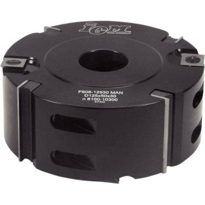 IGM F608 Falcovací fréza s rovnými zuby MAN - D125x50 d30 Z4 V4 OCEL