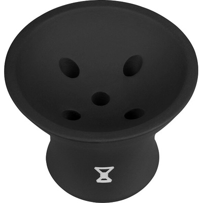 Alpha Hookah Leaf Black