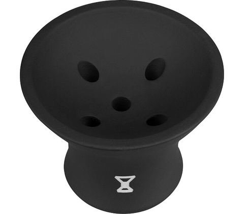 Alpha Hookah Leaf Black