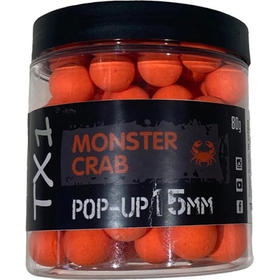 Shimano Plovoucí boilies TX1 Pop-Up Monster Crab 80 g 15 mm