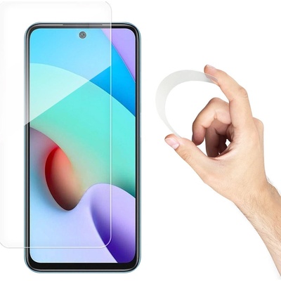 Pouzdro Wozinsky ohebné ochranné sklo Xiaomi Redmi 10 čiré