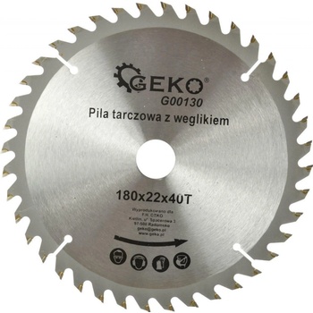 GEKO Kotouč pilový vidiový, 180x22x40T