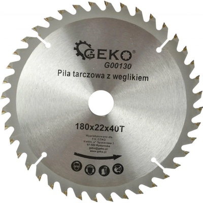 GEKO Kotouč pilový vidiový, 180x22x40T