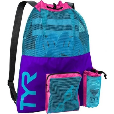 TYR big muммy mesh bag тюркоаз