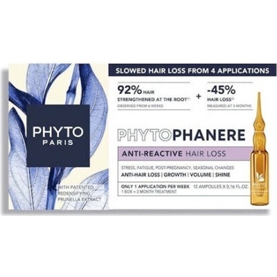 Ампули против косопад за жени , Phyto Phytocyane Anti-Hair Loss Treatment for Women for Progressive Hair Loss 12amp x 5ml