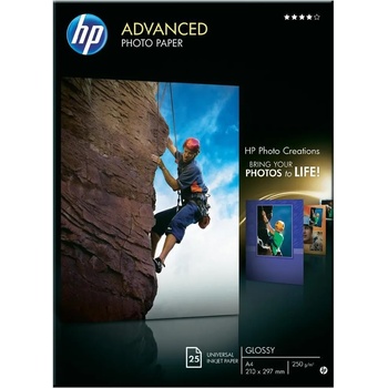 HP Консуматив за принтер HP Advanced Glossy Photo Paper-25 sht/A4/210 x 297 mm (Q5456A)