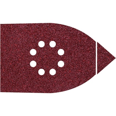 Wolfcraft 1760000 sada univerzálneho brúsneho papiera na suchý zips, s otvormi Zrnitosť 80, 120, 240 (d x š) 142 mm x 10