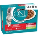 Purina One Sterilcat hovädzí 12 x 85 g
