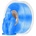AzureFilm PLA Blue Transparent - 1, 75 mm / 1000 g (FP171-5015T)