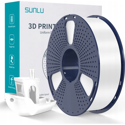 Sunlu PETG 1,75 mm 1 kg bílý