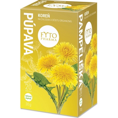 Fytopharma Pampeliška kořen čaj 20 x 1,5 g