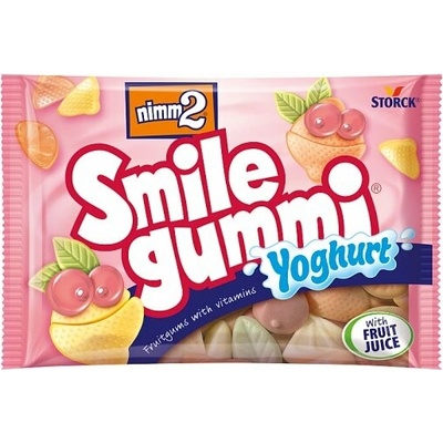 nimm2 Smilegummi Yoghurt želé s jogurtom ovocnou príchuťou a vitamínmi 100 g