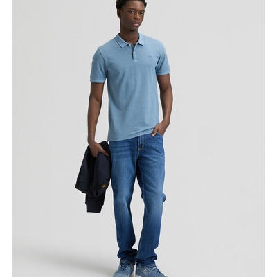 Lee pánské polo triko 112376470 Modrá
