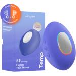 WE-VIBE Temp - охлаждащ-затоплящ вибратор за клиторна стимулация (син)