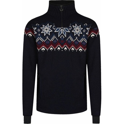 Dale of Norway Fongen WP Masc Sweater Navy/Off White/Red Rose/Indigo