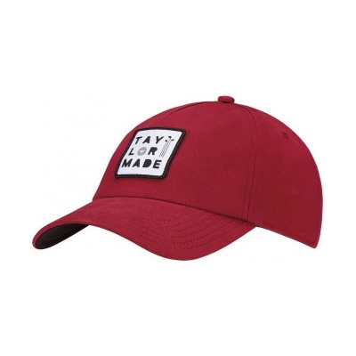 TaylorMade golfová Lifestyle 5 Panel Červená