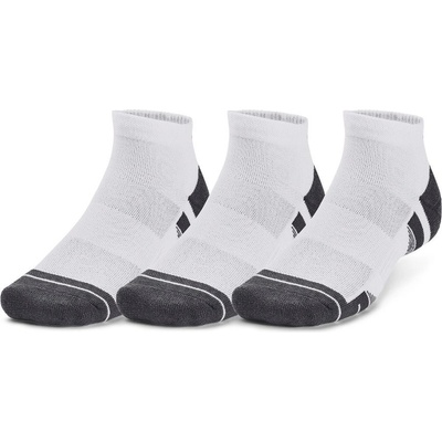 Under Armour Performance Tech 3pk Low White