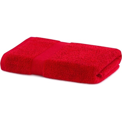 DecoKing Bavlněný uterák Mila 70x140 cm červený