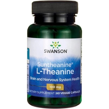 Swanson Suntheanine L-Theanine, 100 mg, 60 капсули, Swanson (SWU110)