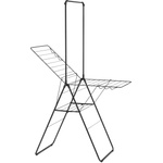 Brabantia Сушилник за дрехи Hangon с прът 127 см матовочерен (403620)